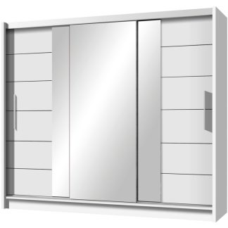 Schiebetürenschrank mit Spiegel LIZBONA II 250 cm