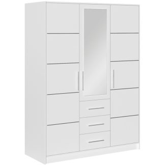 Drehtürenschrank mit Spiegel BALID D3 150 cm