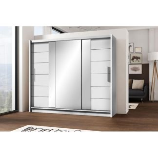 Schiebetürenschrank mit Spiegel LIZBONA II 250 cm