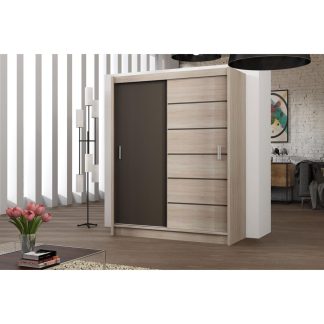 Schiebetürenschrank ohne Spiegel SEWILLA