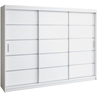 Schiebetürenschrank ohne Spiegel ELEX 200 cm