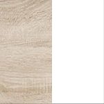 eiche sonoma + weiß