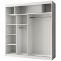 szafa paco 200cm bialy otwarte biale tlo (small)_gallery