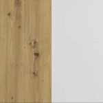 Eiche Artisan + Weiß