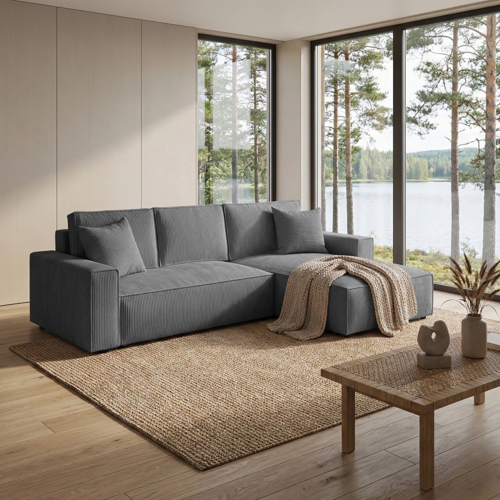 Ecksofa mit Schlaffunktion PARYS L Poso 60