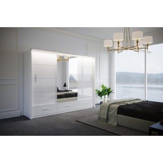 Schiebetürenschrank mit Spiegel MARSYLIA