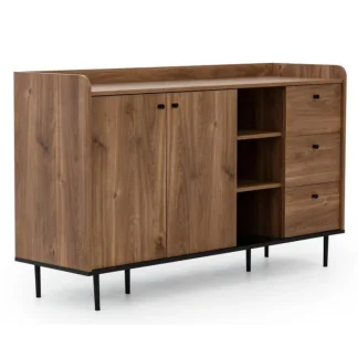 Kommode mit 2 Türen und 3 Schubladen VASILIA