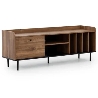 TV-Schrank mit 1 Tür und 5 Einlegeböden VASILIA