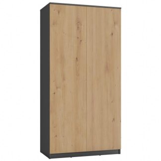 Drehtürenschrank ohne Spiegel JAN 90 cm