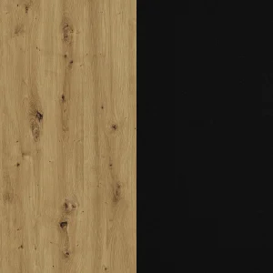 eiche artisan+schwarz
