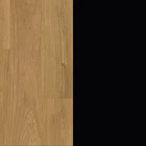 schwarz + Eiche natur