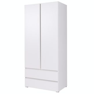 Drehtürenschrank ohne Spiegel C02 COSMO 90 cm