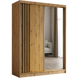 Schiebetürenschrank mit Spiegel NELA