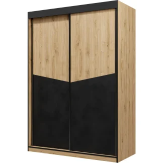 Schiebetürenschrank ohne Spiegel 02 ANTON