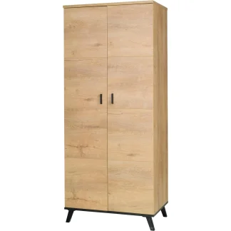 Drehtürenschrank ohne Spiegel 01 JENNY 80 cm