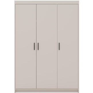 Drehtürenschrank ELENA 3-Türig 130 cm