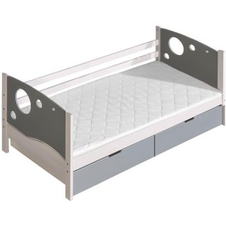 Kinderbett KEVIN mit Schubladen und Matratze