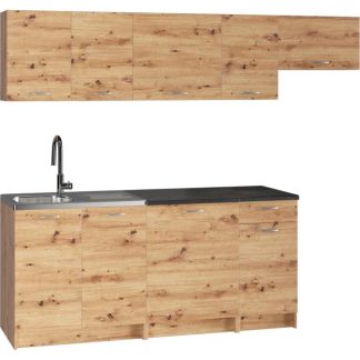 Küchenmöbel-Set MELANIA 180/240 cm eiche Artisan