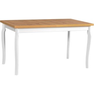 Klapptisch aus Holz ALBA V 140-180 cm weiß