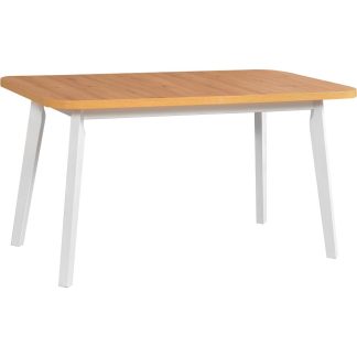Klapptisch aus Holz OSLO VI 140-180 cm weiß