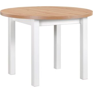 Klapptisch aus Holz POLI IV 100-180 cm weiß