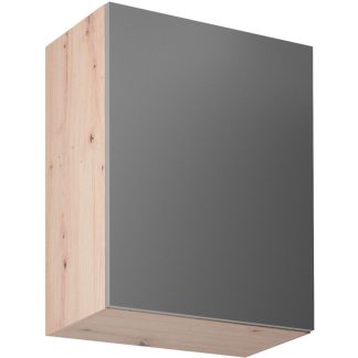 Küchenoberschrank mit einer Tür LAUREN 60 cm grau