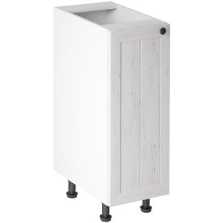 Küchenunterschrank mit einer Tür PROVENCE 30 cm weiß