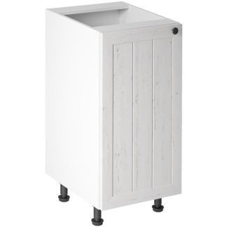 Küchenunterschrank mit einer Tür PROVENCE 40 cm weiß