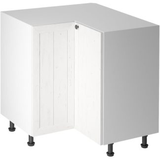 Kücheneckschrank mit zwei Türen PROVENCE 80 cm weiß