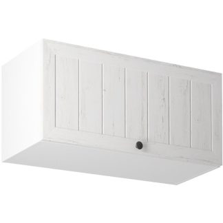 Küchenoberschrank mit einer Tür PROVENCE 80 cm weiß