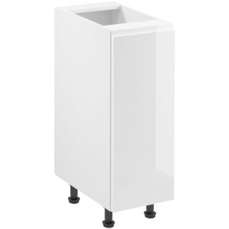 Küchenunterschrank mit einer Tür ASTOR 30 cm weiß