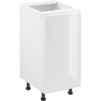 Küchenunterschrank mit einer Tür ASTOR 40 cm weiß