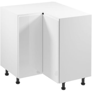 Kücheneckschrank mit zwei Türen ASTOR 80 cm weiß