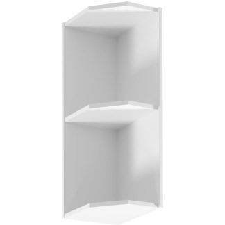 Offener Küchenoberschrank mit Regalen ASTOR 25 cm weiß