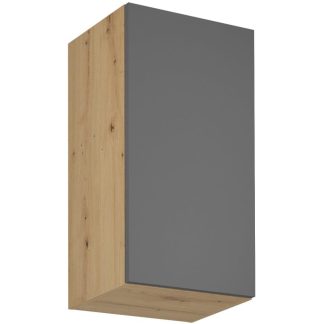 Küchenoberschrank mit einer Tür LAUREN 40 cm grau