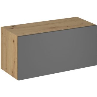 Küchenoberschrank mit einer Tür LAUREN 80 cm grau