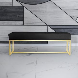 Polsterbank mit Metallbeinen ACHEN