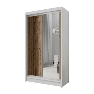 Kleiderschrank VINCENT 120 cm weiß