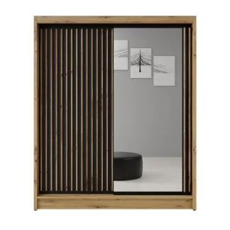 Kleiderschrank VINCENT 180 cm eiche Artisan