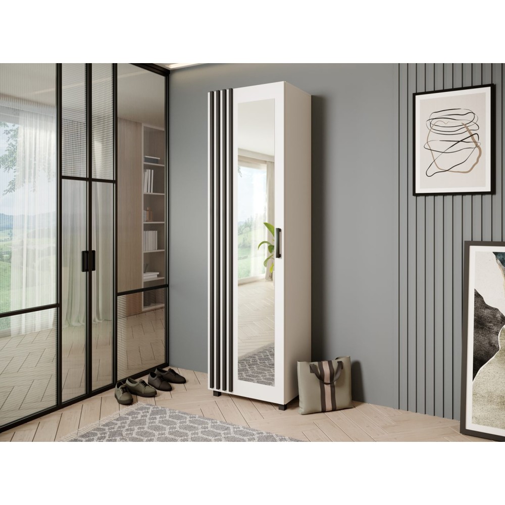 Garderobenschrank LIVIA Weiss