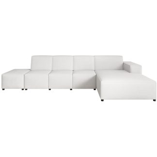 Ecksofa ohne Schlaffunktion mit Hocker PEDRO L XL