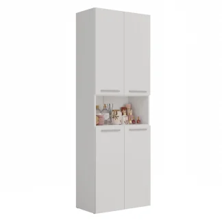 Hochschränk NOLAN 1K DK weiß matt