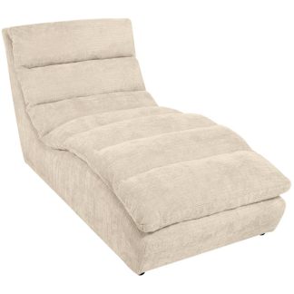 Chaiselongue SAN REMO im Chenille-Stoff
