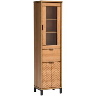 Vitrine mit 1 Schublade und 2 Türen FUN