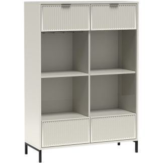 Vitrine mit 2 Türen LINNA