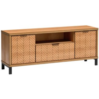 TV-Schrank mit 2 Schubladen und 1 Tür FUN