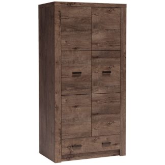 Drehtürenschrank mit 1 Schublade und 2 Türen POLIS