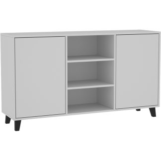 Kommode mit 2 Türen und 2 Regale HOME