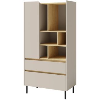 Bücherregal mit 2 Schubalden und 1 Tür LICO