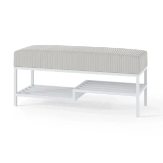 Polsterbank SHELF 100 cm Beige